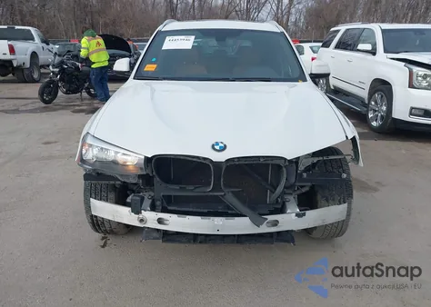 2016 BMW X3 xDrive28I z USA, uszkodzony, nr VIN 5UXWX9C50G0D64464